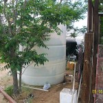 1500 gallon polyethylene tank