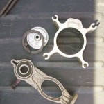 old piston, cyclinder assembly