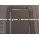 motherboard access panel