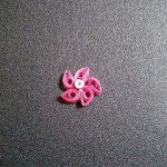 Cute little half circle flower